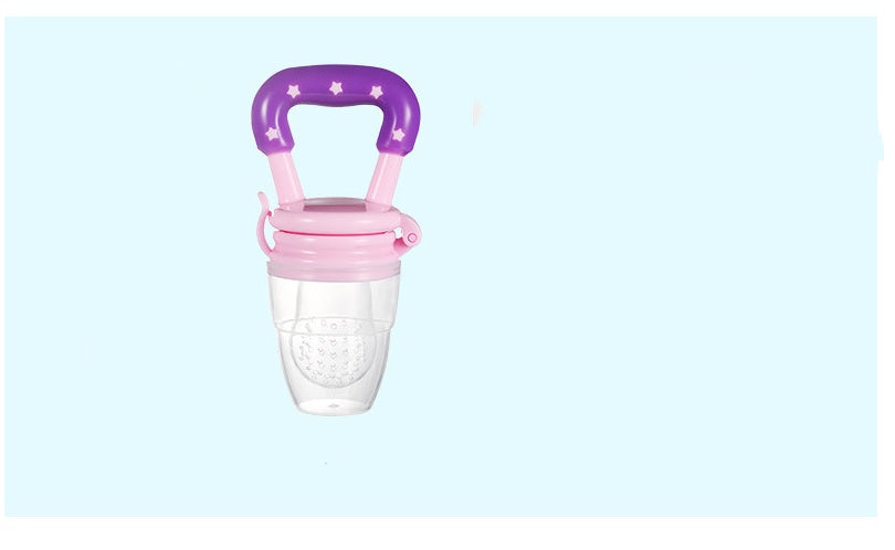 Baby Star Fruit And Vegetable Biting Happy Fruit Complementary Food Silicone Biting Bag Feeding Tableware Chewing