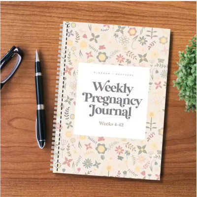 Weekly Pregnancy Diary Notebook Pregnancy Weekly