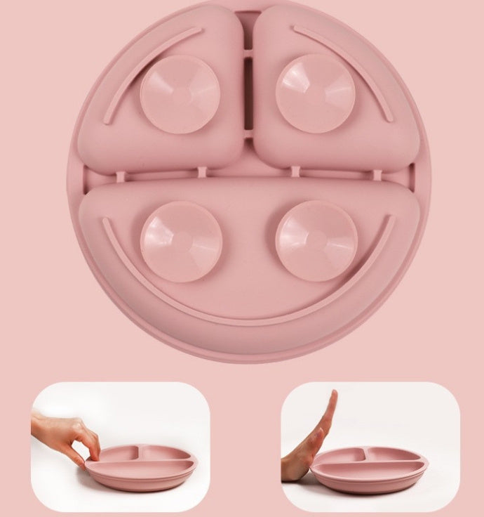 Silicone Baby Feeding 8piece Set With Suction Cup