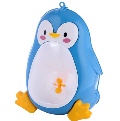 Kids’ Cartoon Frog Wall-Mounted Urinal – Toddler Potty Training