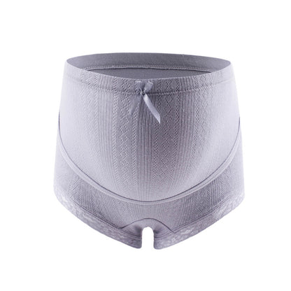 Pregnant Women's Underpants Pregnancy High Waist Belly Support Pure Cotton