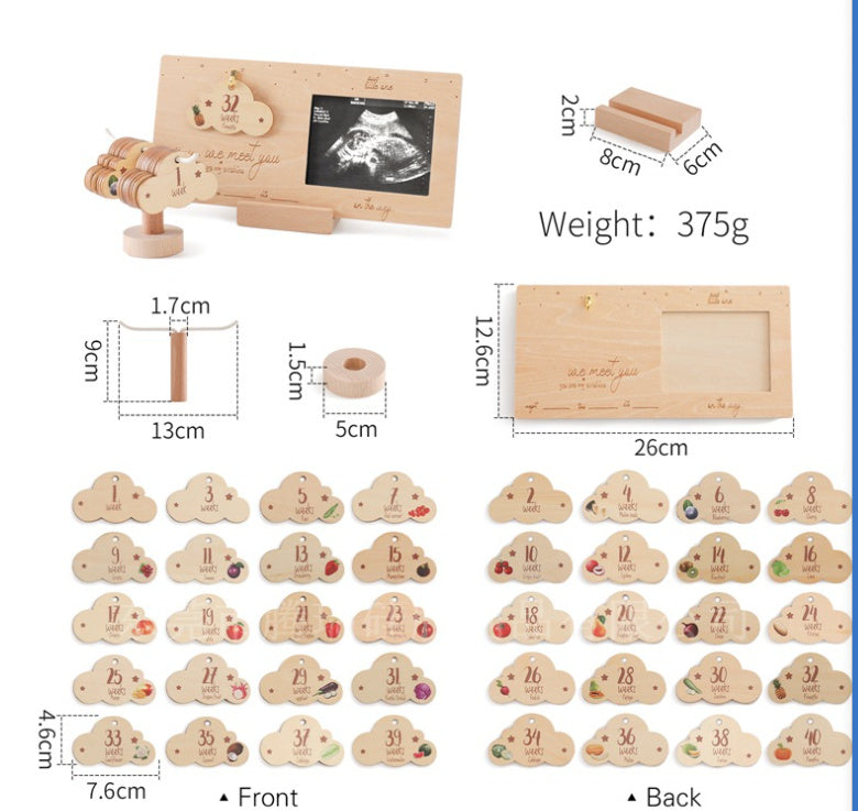 Pregnancy B- Ultrasound Photo Frame Newborn