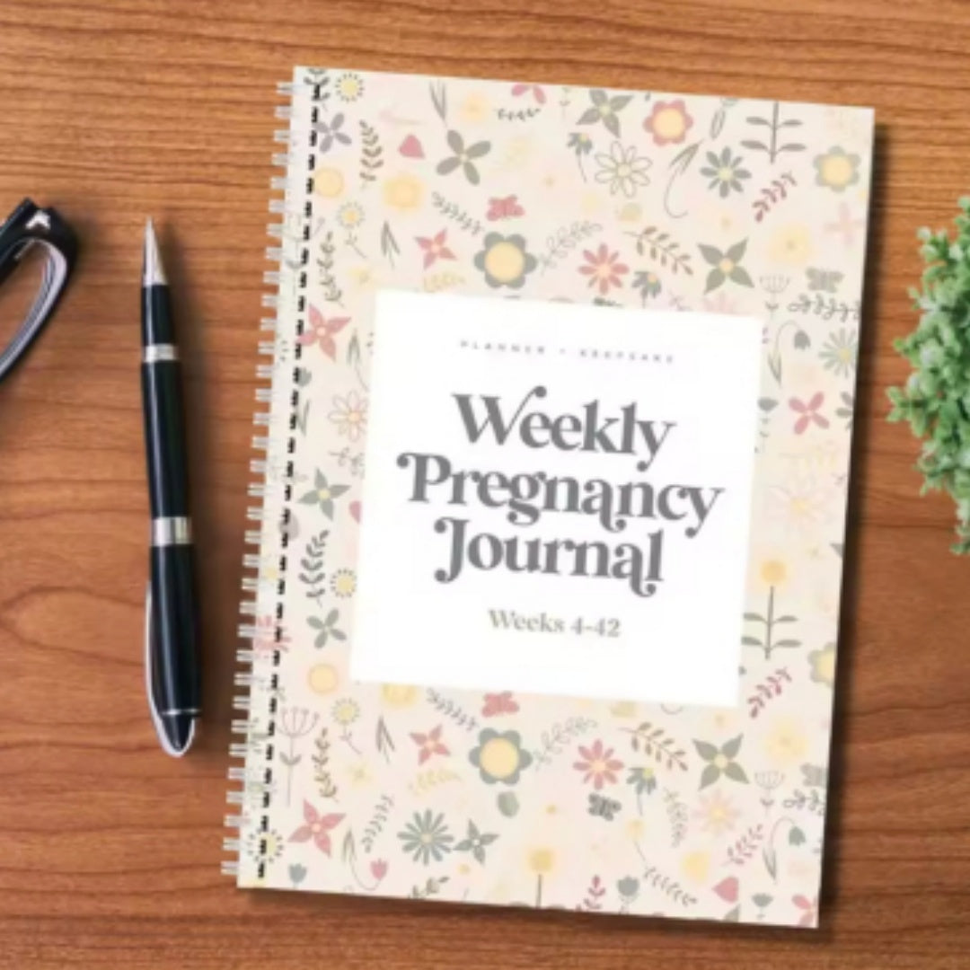 Weekly Pregnancy Diary Notebook Pregnancy Weekly