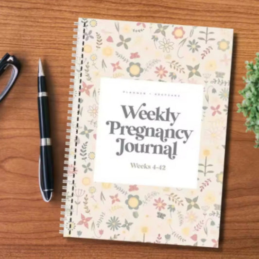 Weekly Pregnancy Diary Notebook Pregnancy Weekly