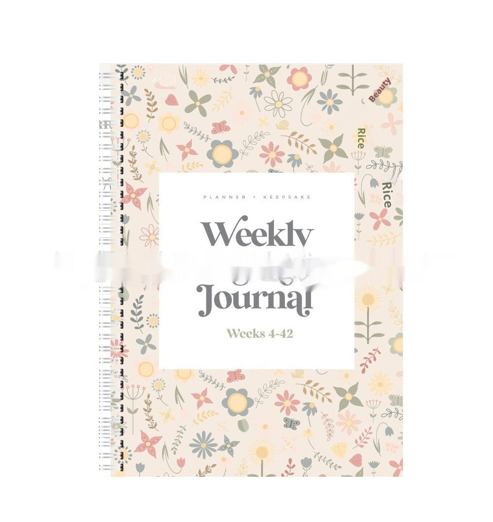Weekly Pregnancy Diary Notebook Pregnancy Weekly