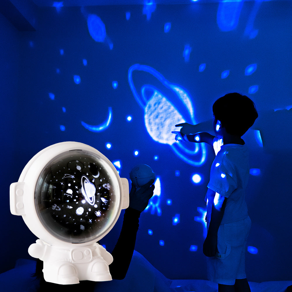 Galaxy Star Projector Light Astronaut Lamp